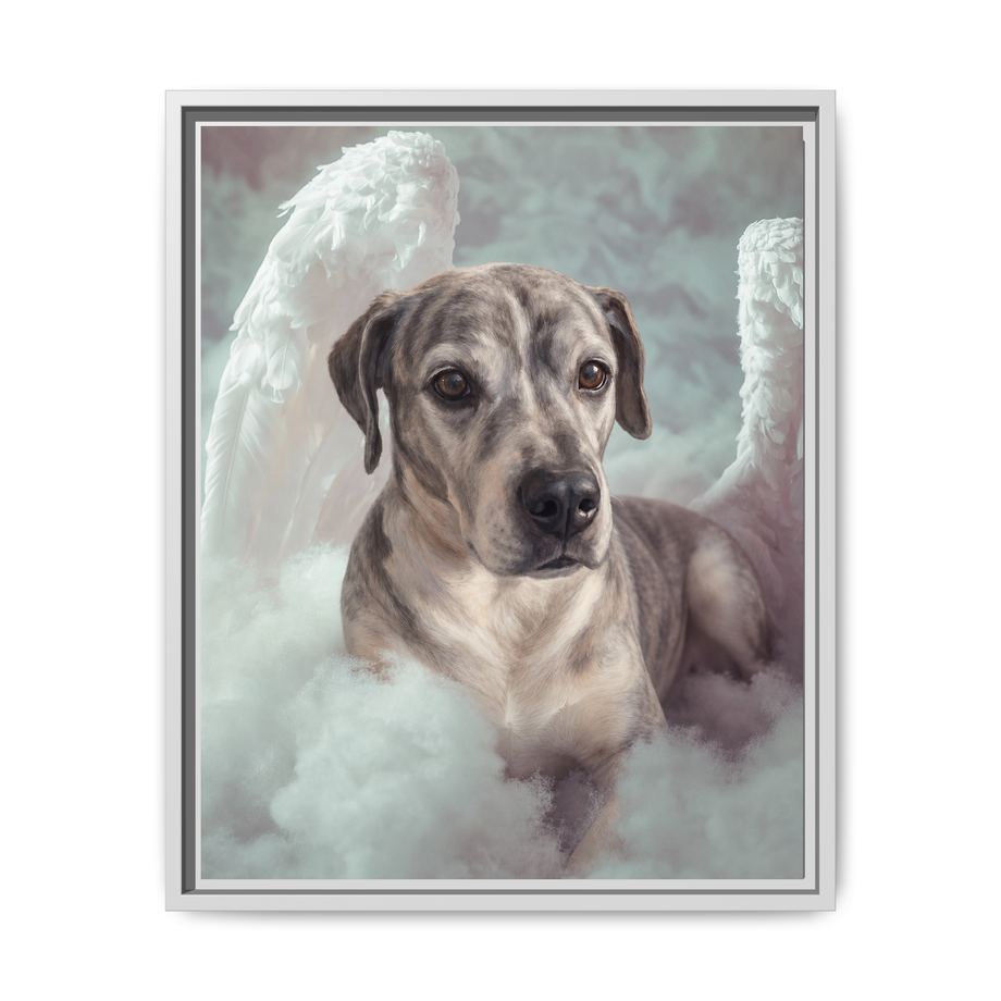 Framed 16x20 White front