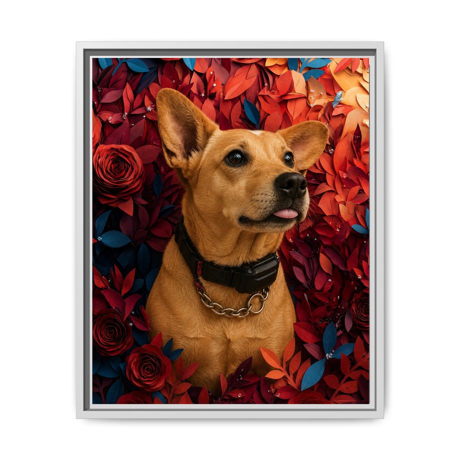 Framed 16x20 White front