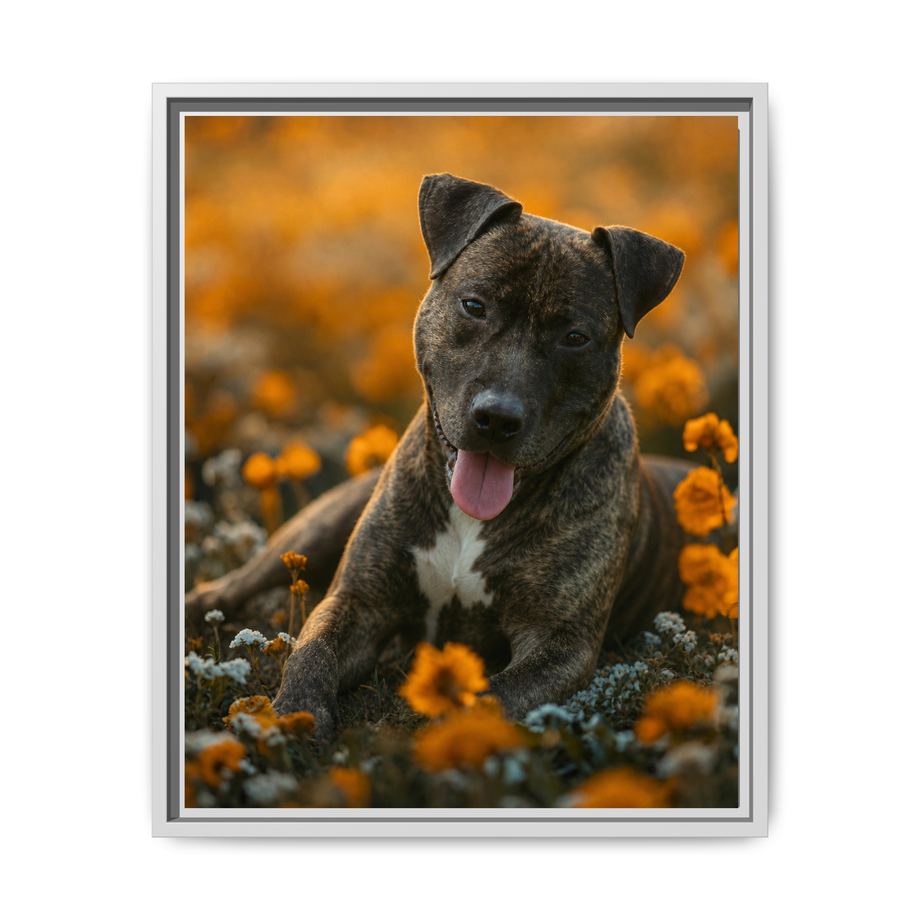 Framed 16x20 White front
