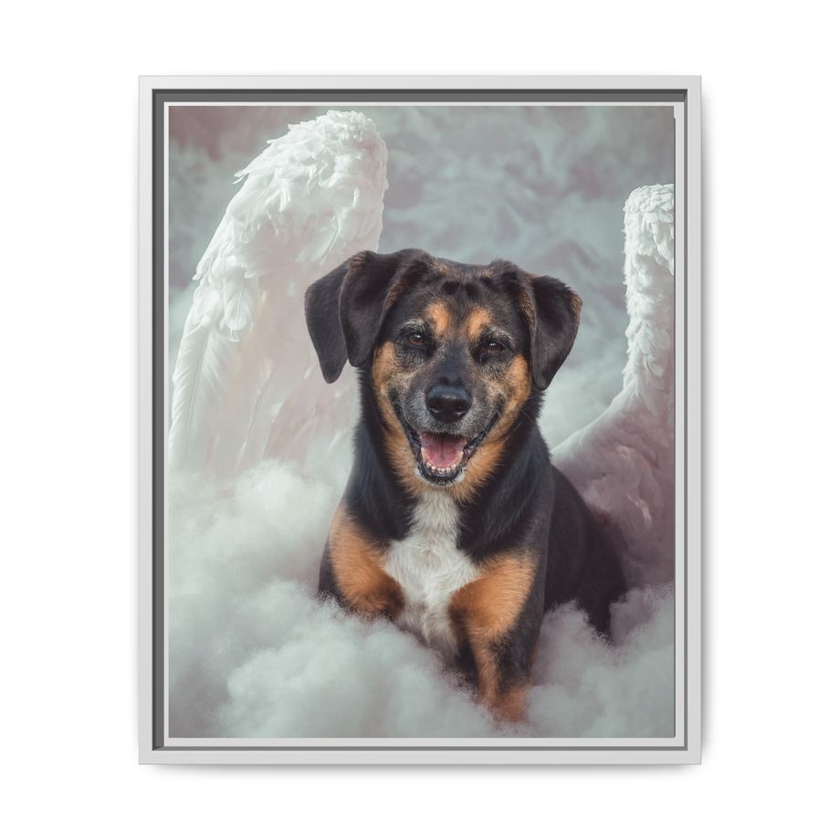 Framed 16x20 White front