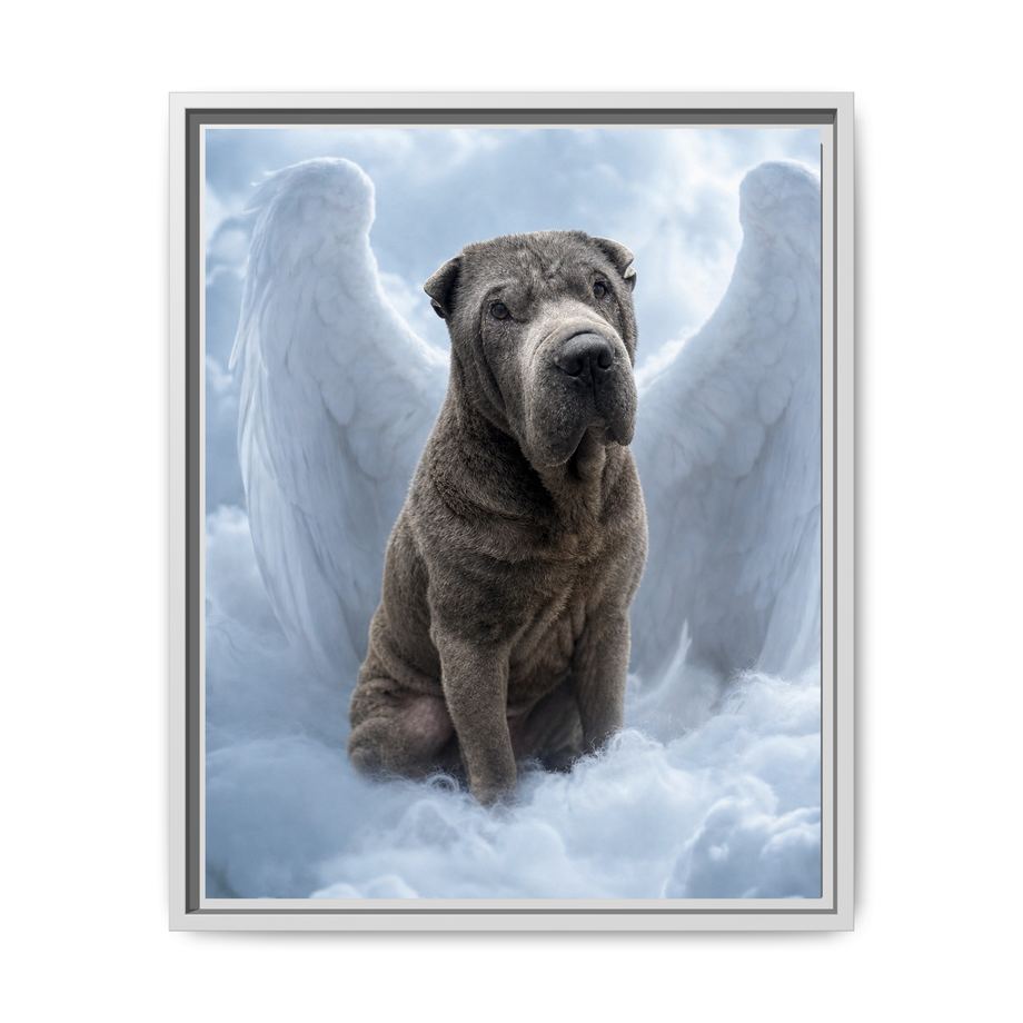 Framed 16x20 White front