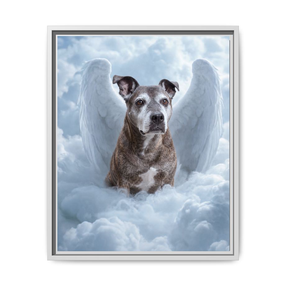 Framed 16x20 White front