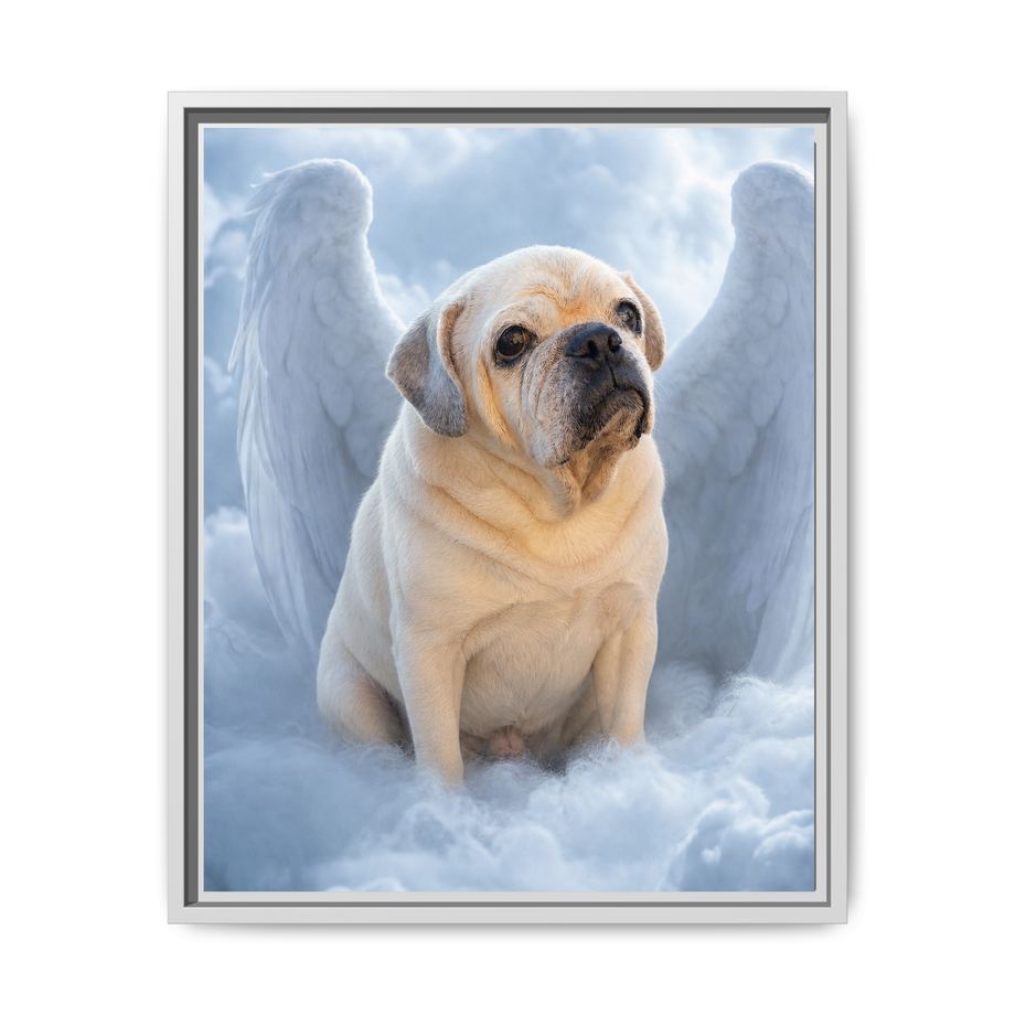 Framed 16x20 White front