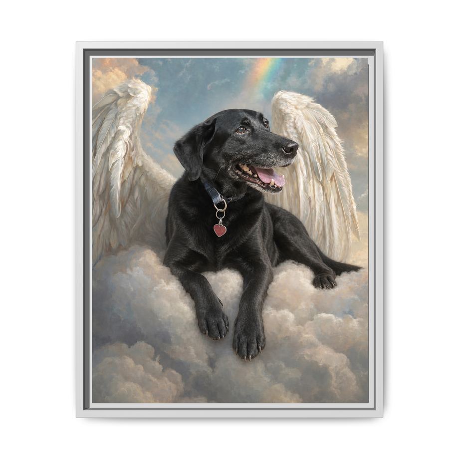Framed 16x20 White front