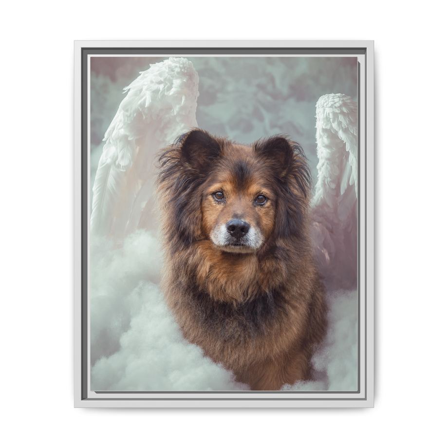 Framed 16x20 White front
