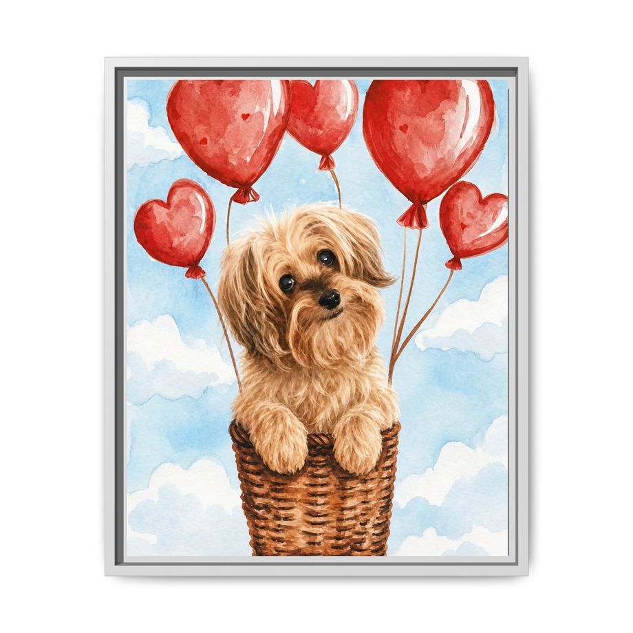Framed 16x20 White front