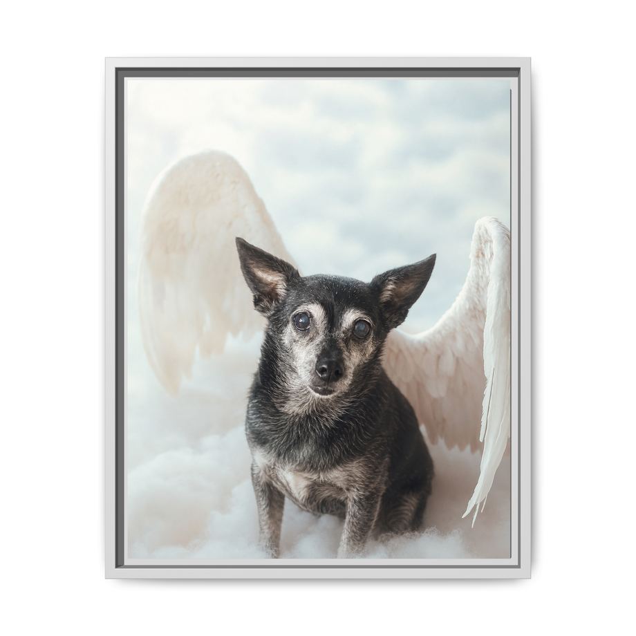 Framed 16x20 White front