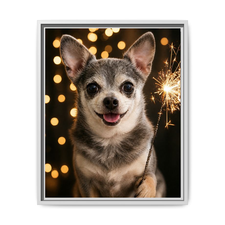 Framed 16x20 White front