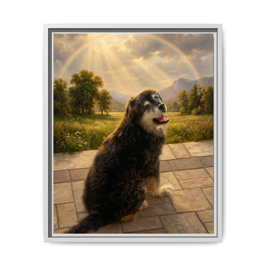 Framed 16x20 White front