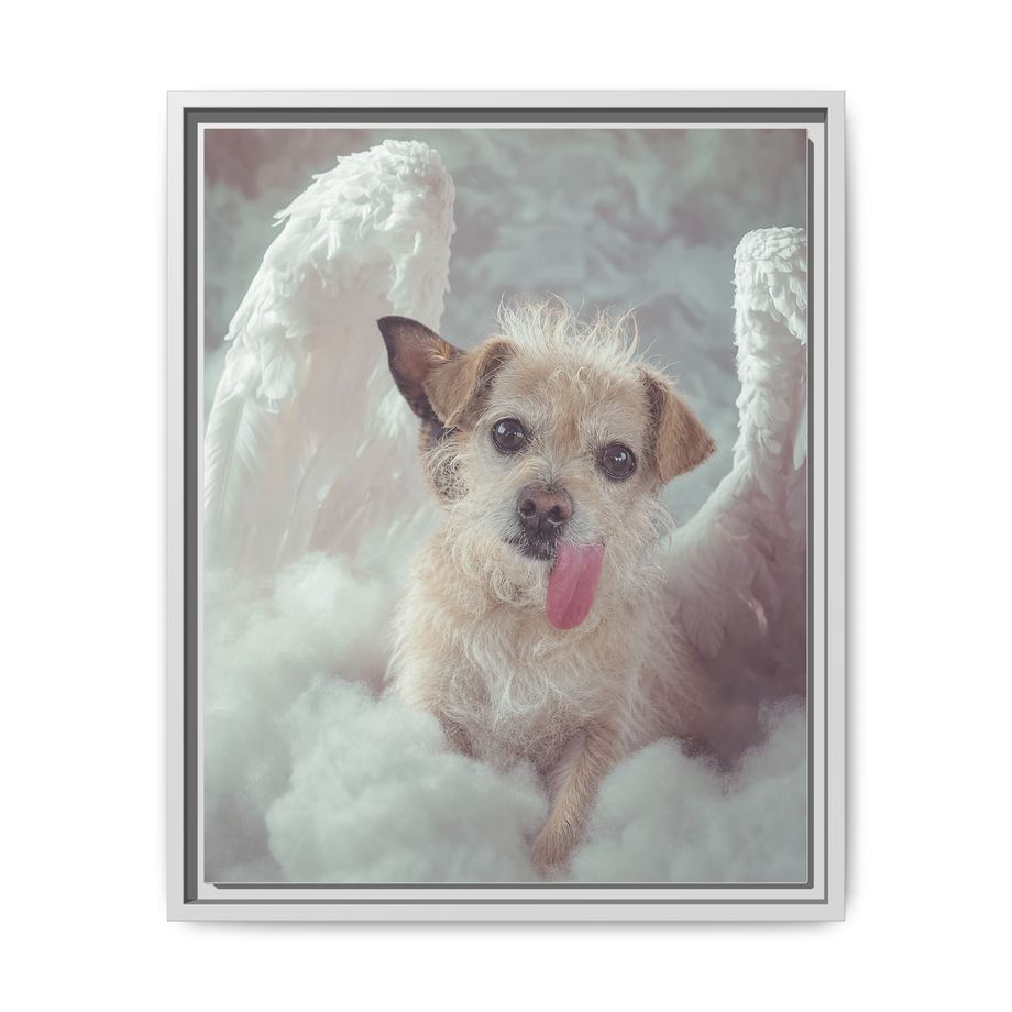 Framed 16x20 White front