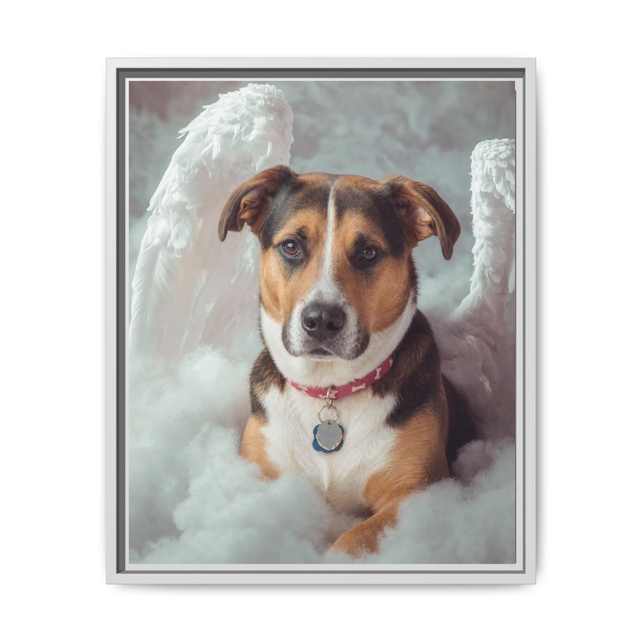 Framed 16x20 White front