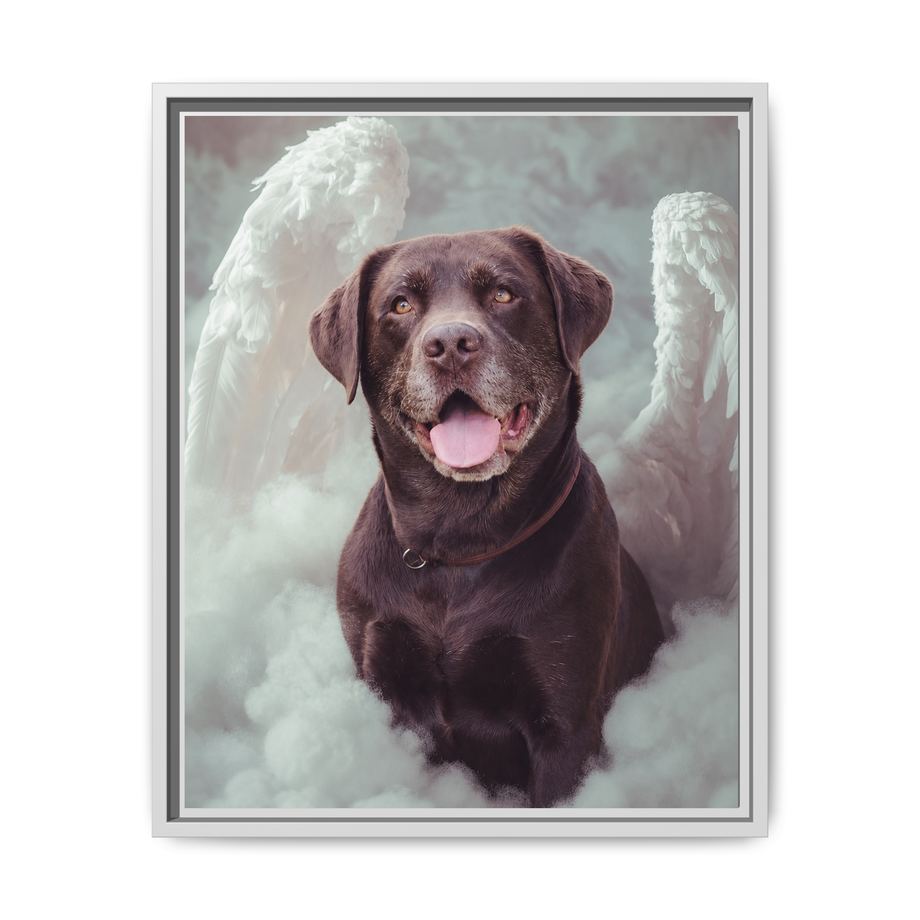 Framed 16x20 White front