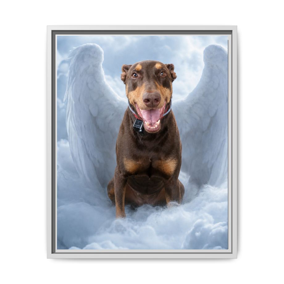 Framed 16x20 White front