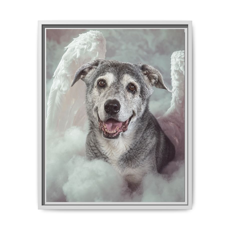Framed 16x20 White front