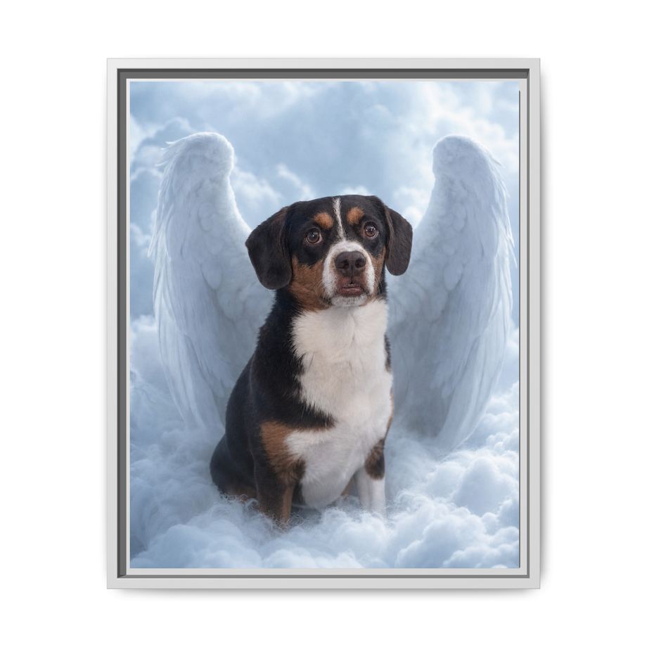Framed 16x20 White front