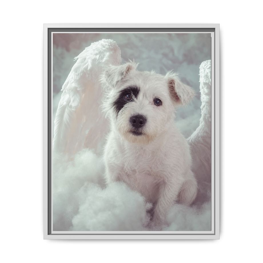 Framed 16x20 White front