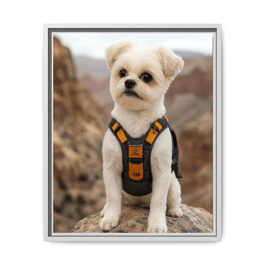 Framed 16x20 White front