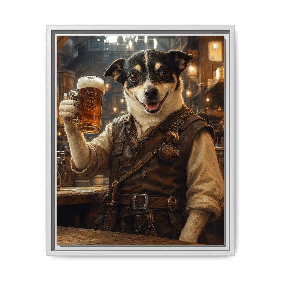Framed 16x20 White front