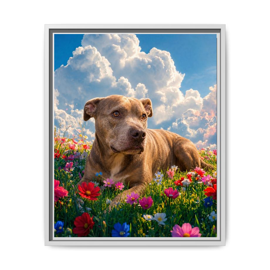 Framed 16x20 White front