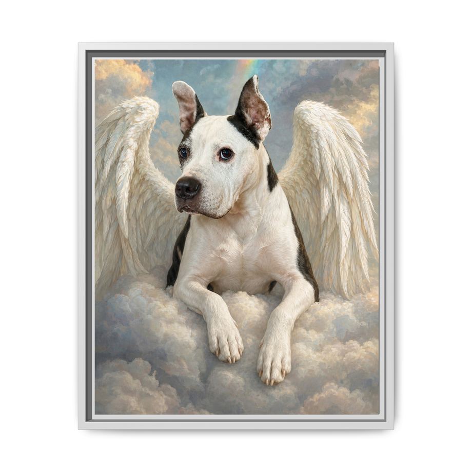 Framed 16x20 White front