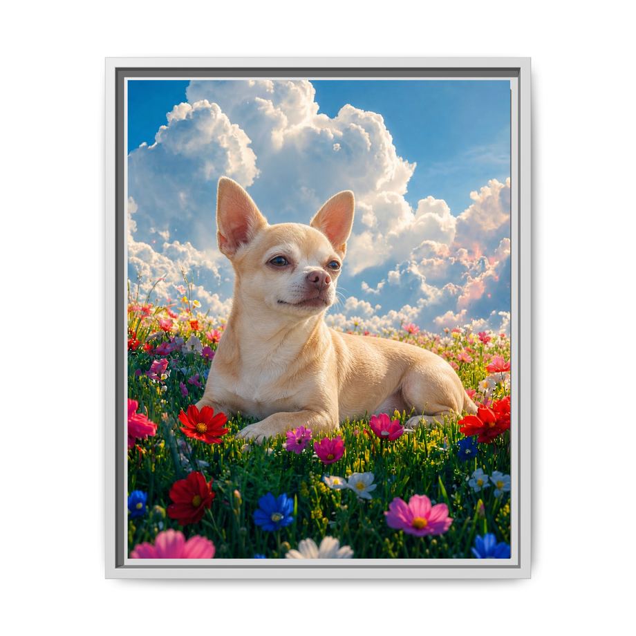 Framed 16x20 White front