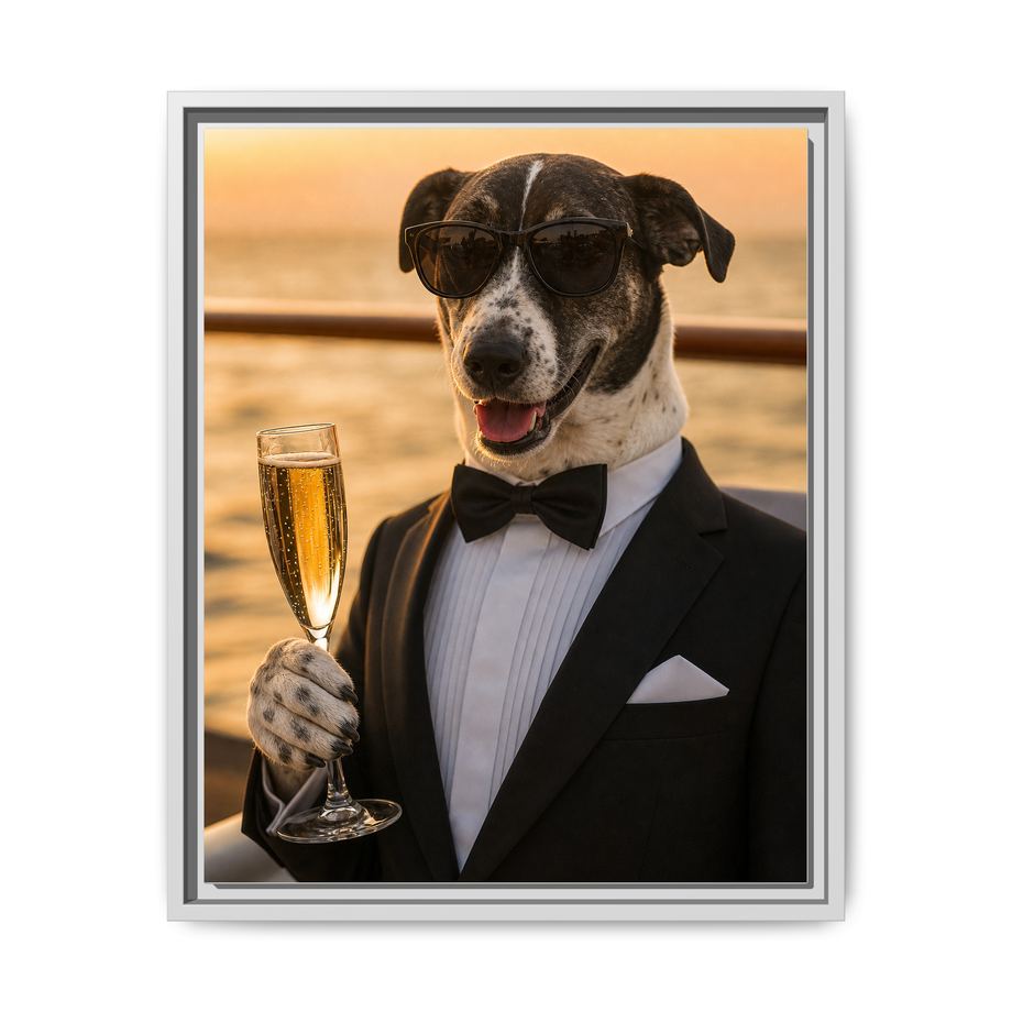 Framed 16x20 White front