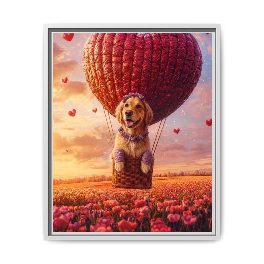 Framed 16x20 White front