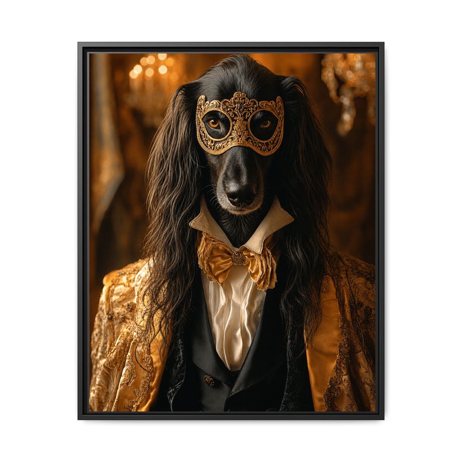 Framed 24x30 Black front