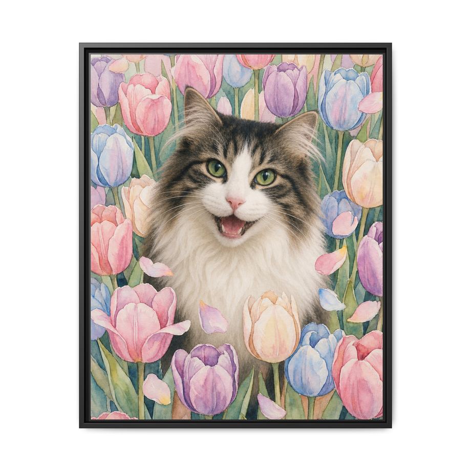 Framed 24x30 Black front