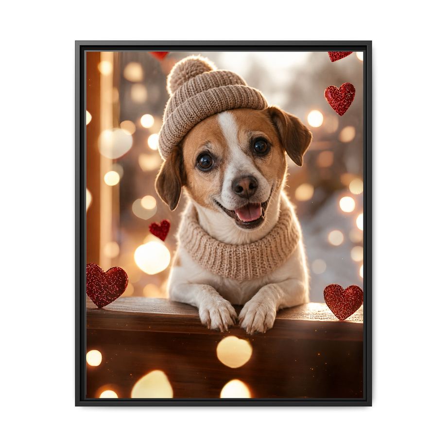 Framed 24x30 Black front