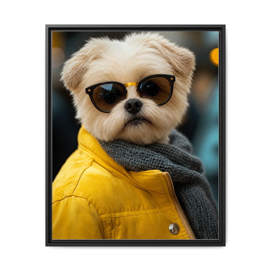 Framed 24x30 Black front