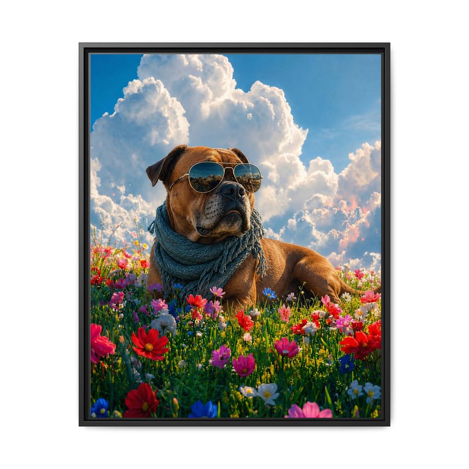 Framed 24x30 Black front