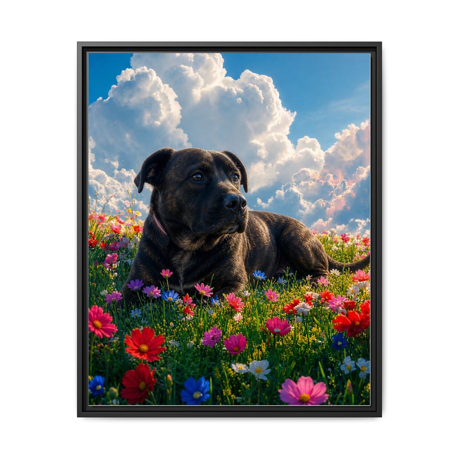 Framed 24x30 Black front