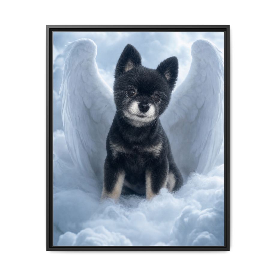 Framed 24x30 Black front