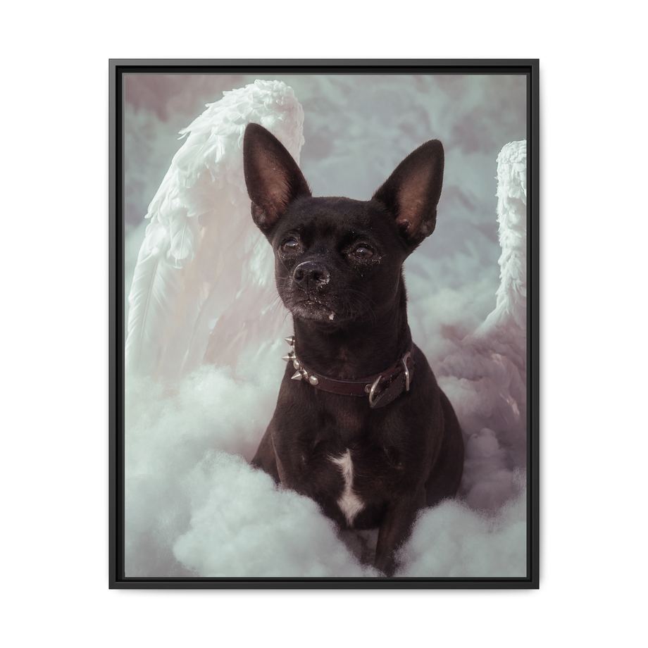 Framed 24x30 Black front