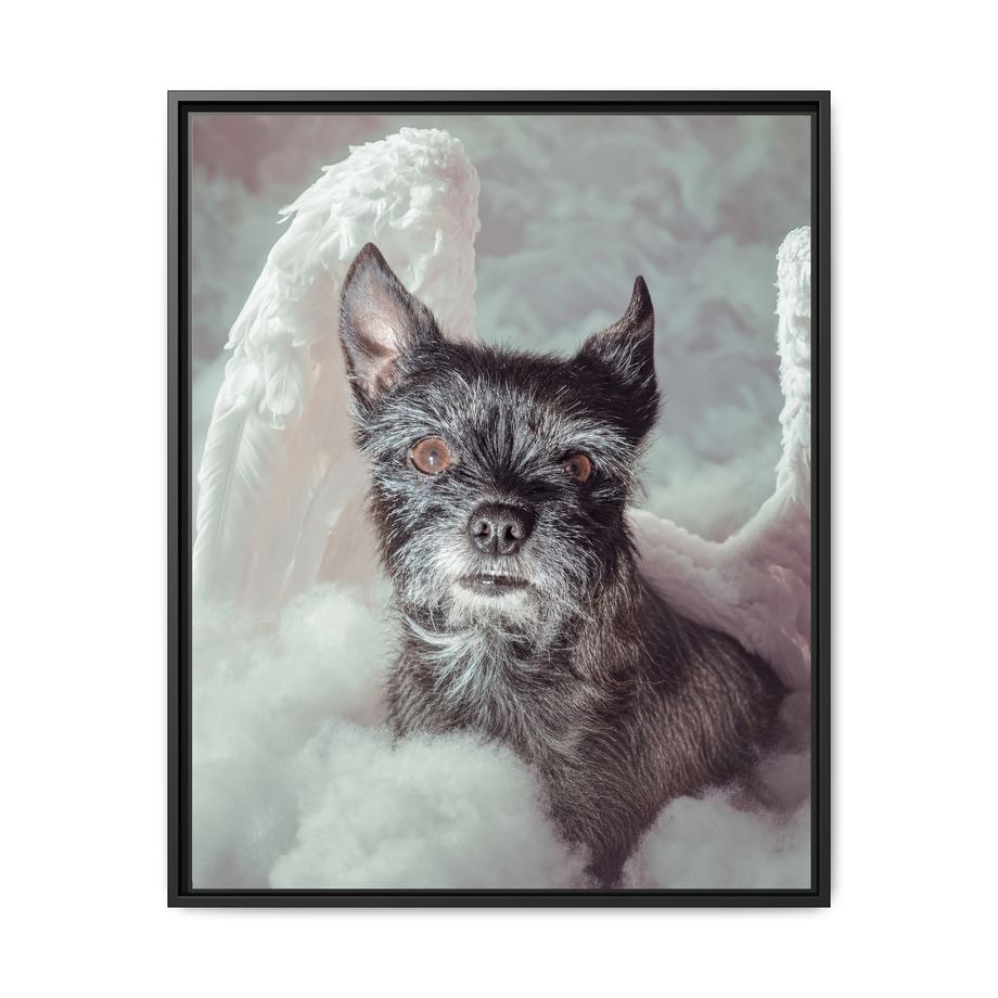 Framed 24x30 Black front