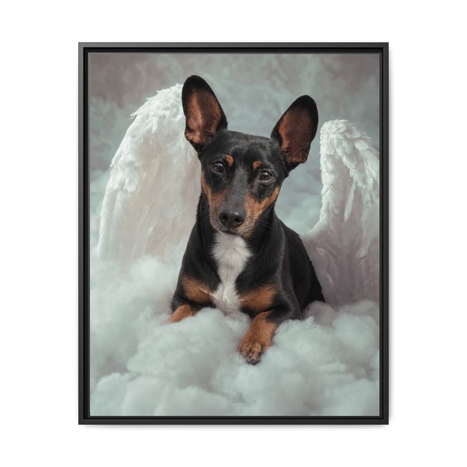 Framed 24x30 Black front