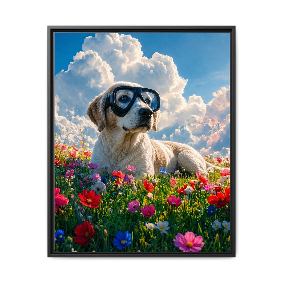 Framed 24x30 Black front