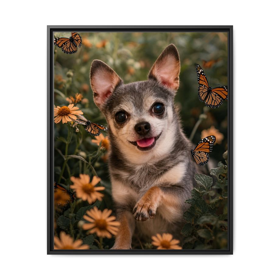 Framed 24x30 Black front