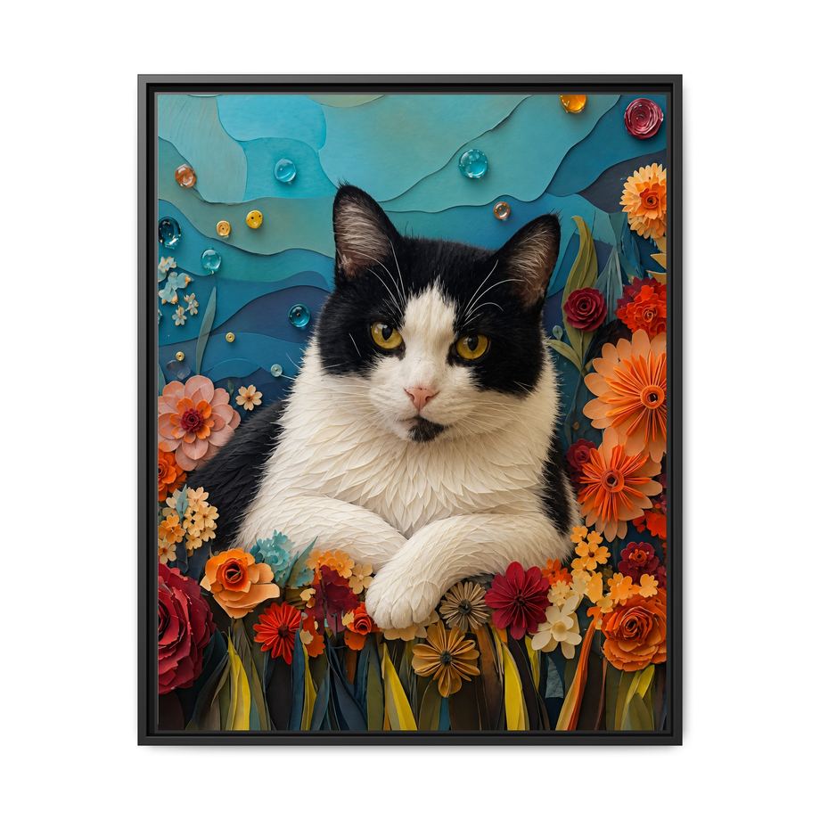Framed 24x30 Black front
