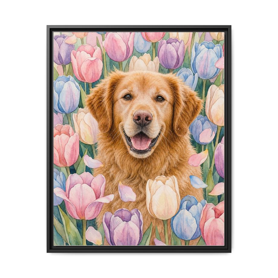 Framed 24x30 Black front