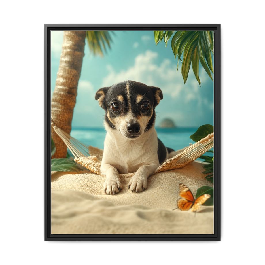 Framed 24x30 Black front