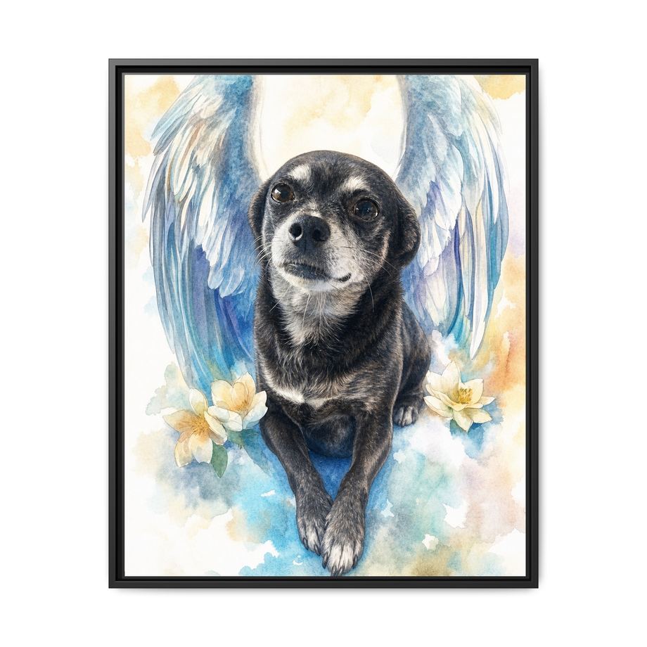 Framed 24x30 Black front