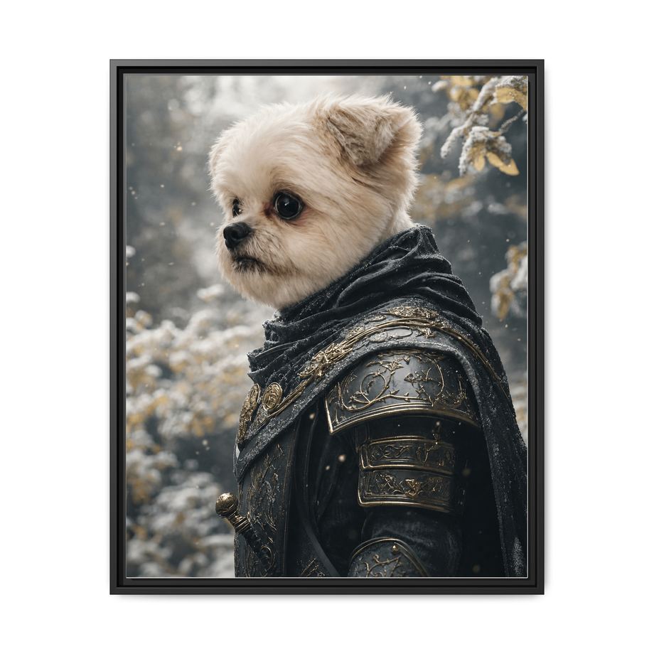 Framed 24x30 Black front
