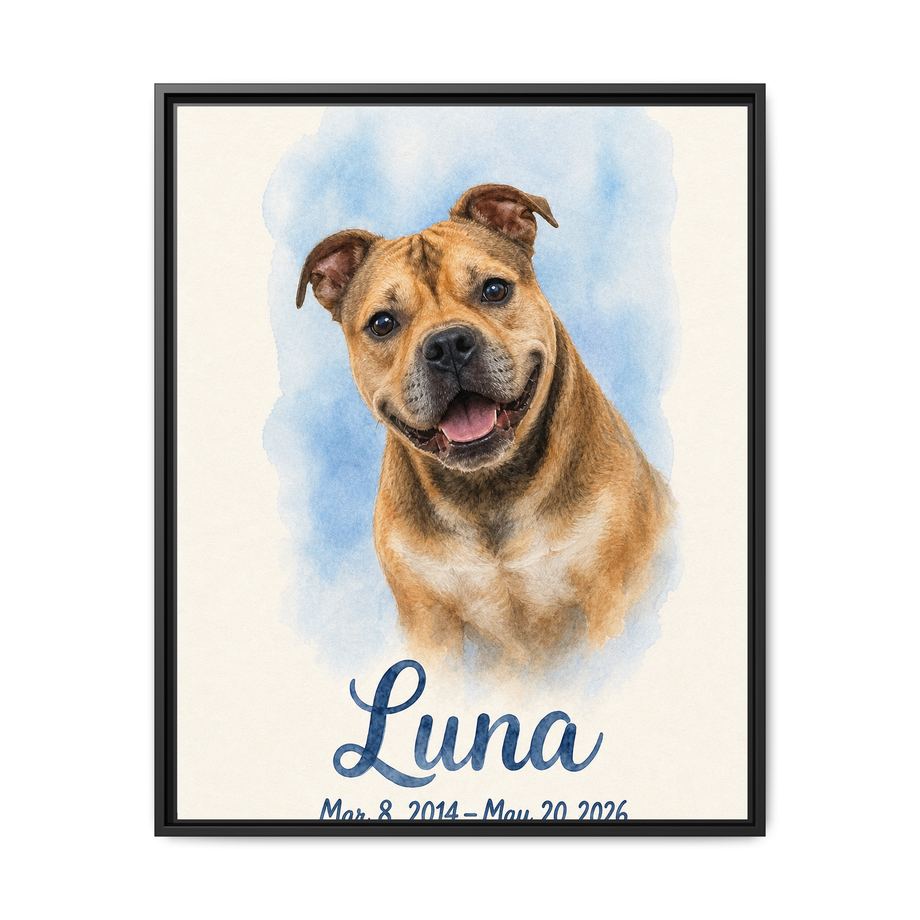 Framed 24x30 Black front