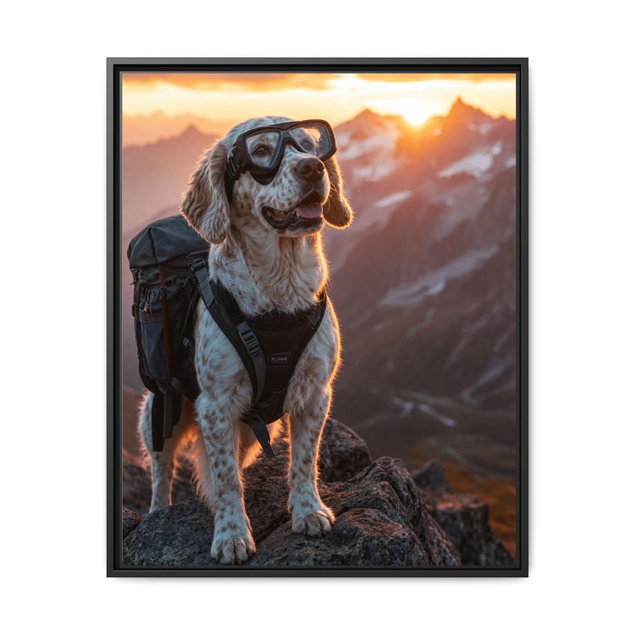 Framed 24x30 Black front