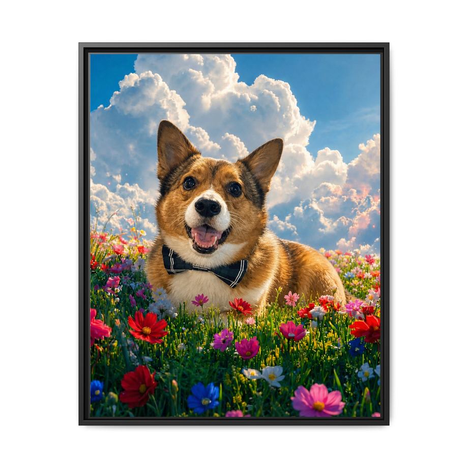 Framed 24x30 Black front