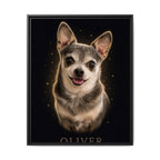 Framed 24x30 Black front