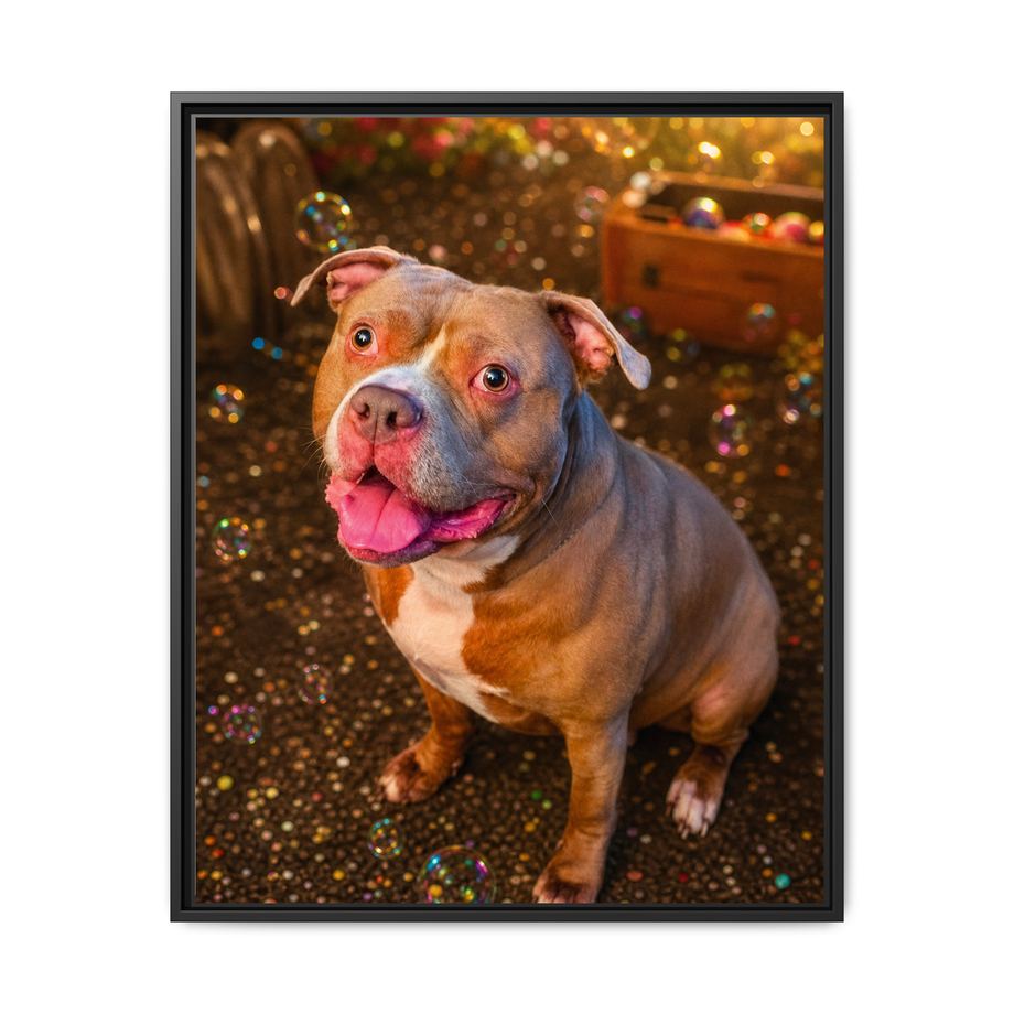 Framed 24x30 Black front