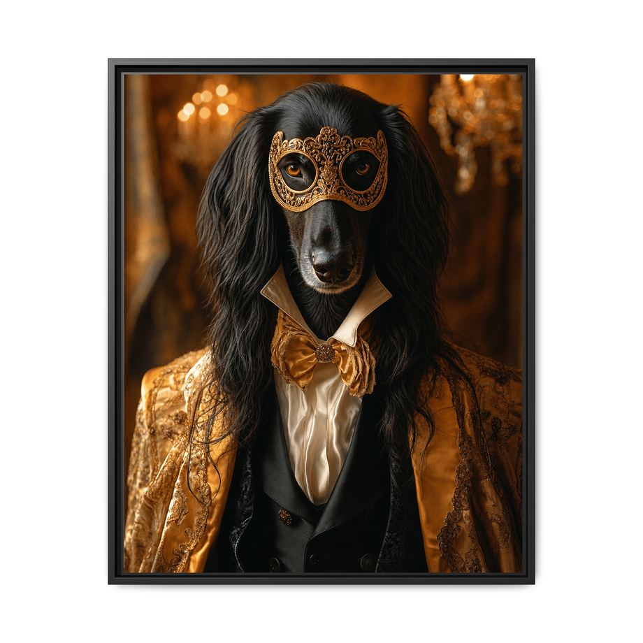 Framed 24x30 Black front